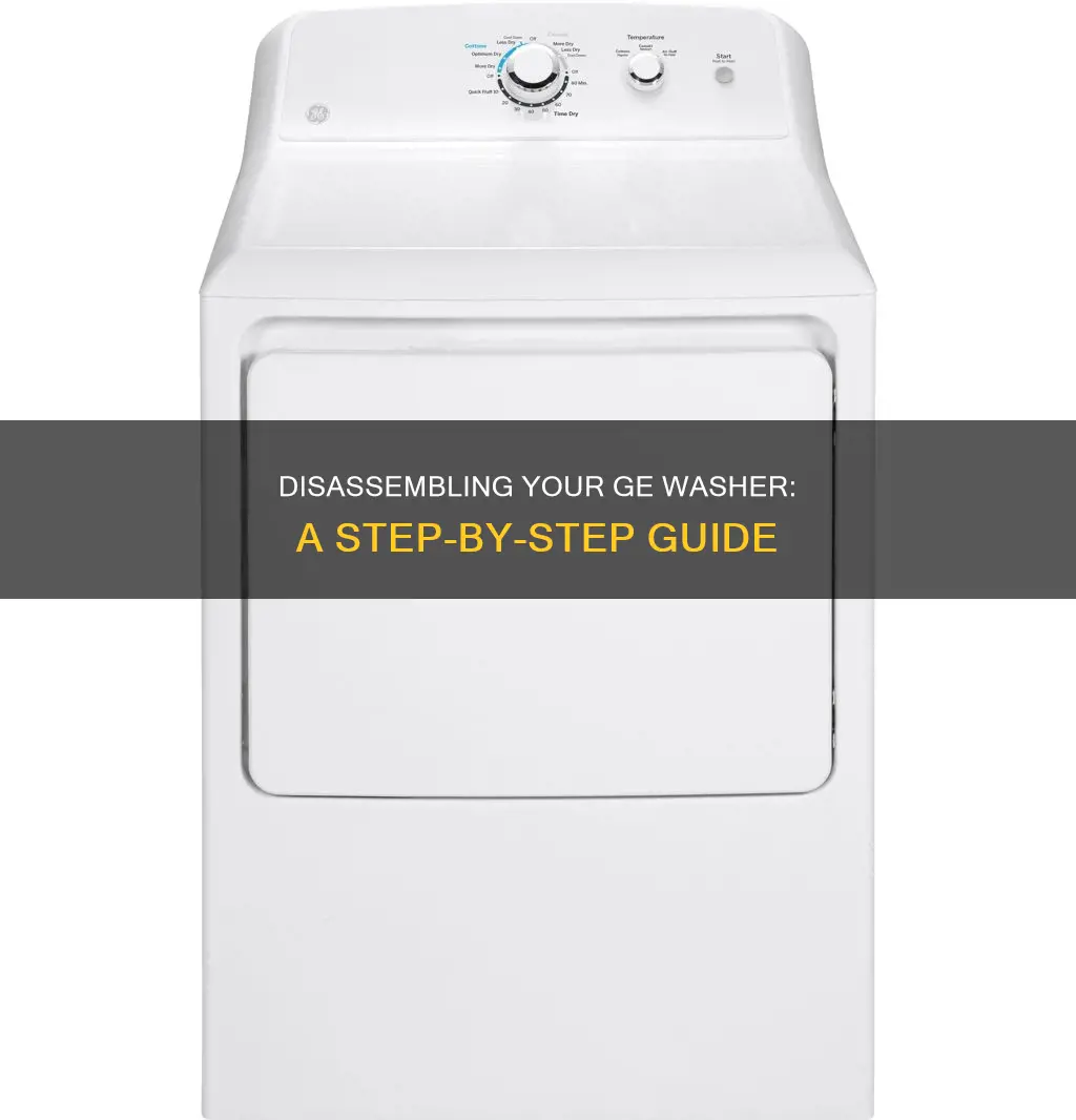 how to disarm general electric washing machine