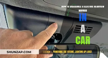 Step-by-Step Guide to Disassembling Your Car's Electric Rearview Mirror
