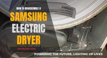 Disassembling a Samsung Electric Dryer: Step-by-Step Guide