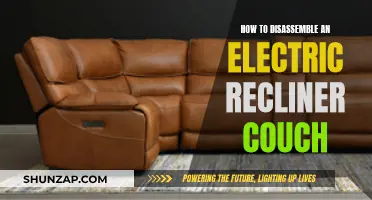 Disassembling an Electric Recliner Couch: A Step-by-Step Guide