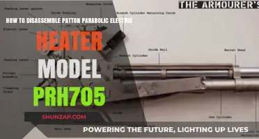 Disassembling Patton PRH705 Parabolic Heater: A Step-by-Step Guide