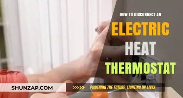 Safely Disconnecting Your Electric Heat Thermostat: A Step-by-Step Guide