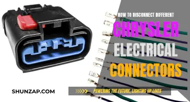 Disconnecting Chrysler Electrical Connectors: A Step-by-Step Guide