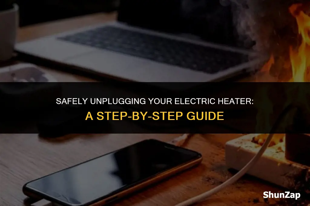how to disconnect electric heater