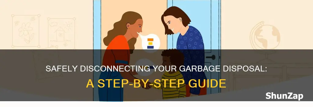 how to disconnect electrical from garbage disposal