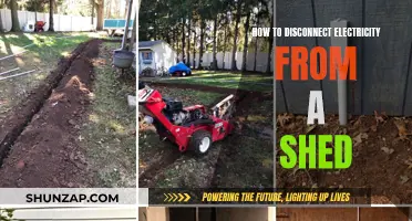Disconnecting Electricity from Your Shed: A Step-by-Step Guide