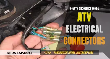 Disconnecting Honda ATV Electrical Connectors: A Step-by-Step Guide
