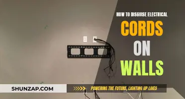 Concealing Electrical Cords: Creative Disguise Ideas for Your Walls