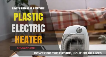 Safely Disposing of Your Portable Plastic Electric Heater: A Guide