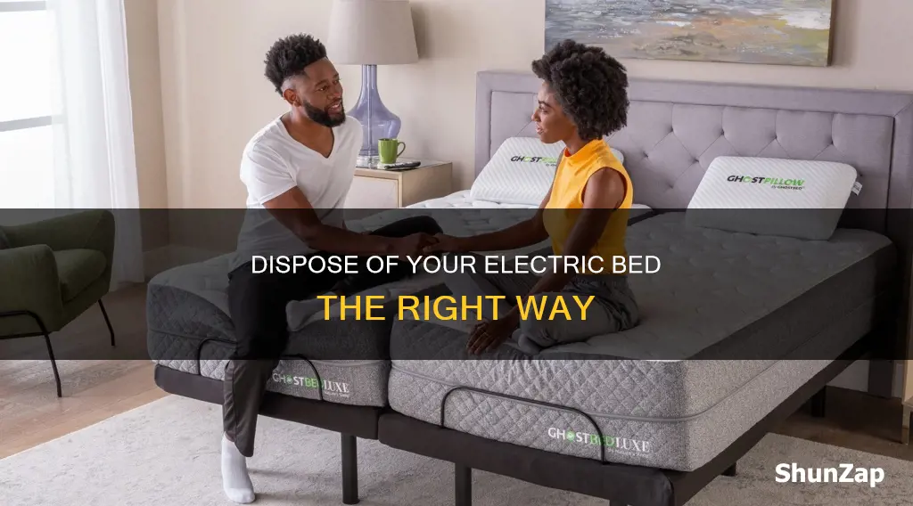 how to dispose of an electric bed