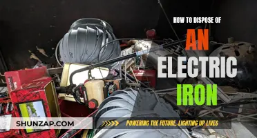 Dispose of Your Electric Iron the Right Way