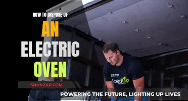 Dispose of Your Electric Oven the Right Way
