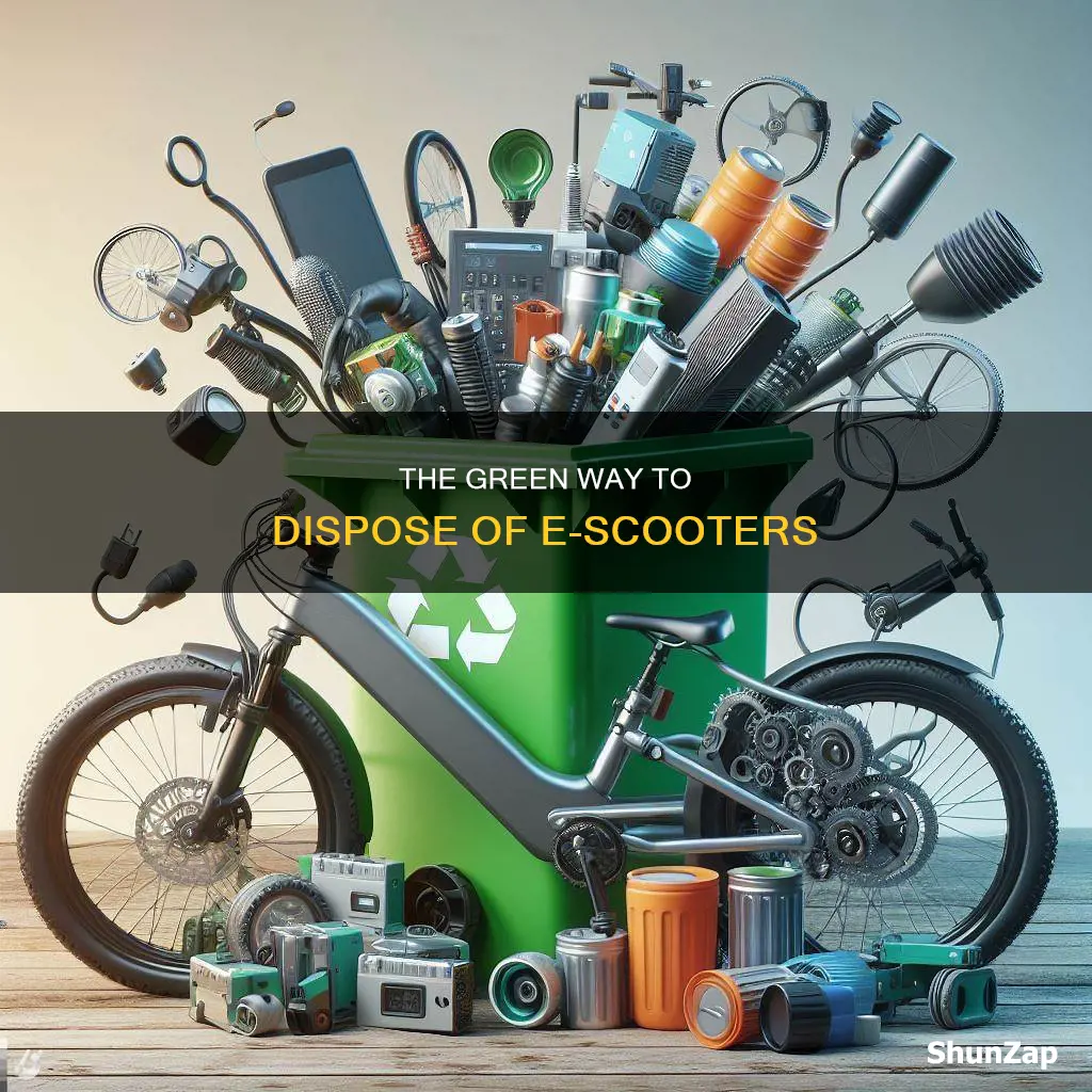 how to dispose of an electric scooter