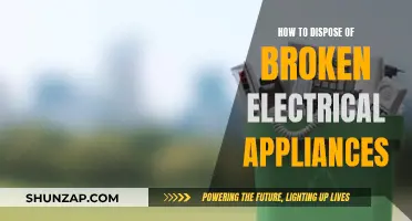 Dispose of Broken Electrical Appliances Safely and Responsibly