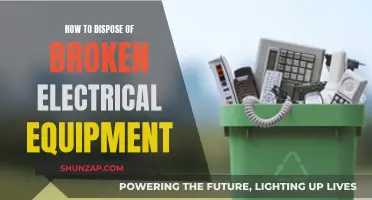 Dispose of Broken Electrical Equipment: A Safe Guide