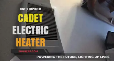 Safely Disposing of Your Cadet Electric Heater: A Comprehensive Guide
