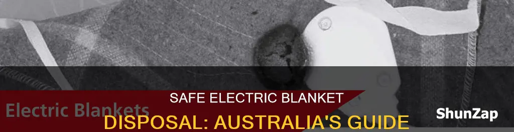 how to dispose of electric blanket australia