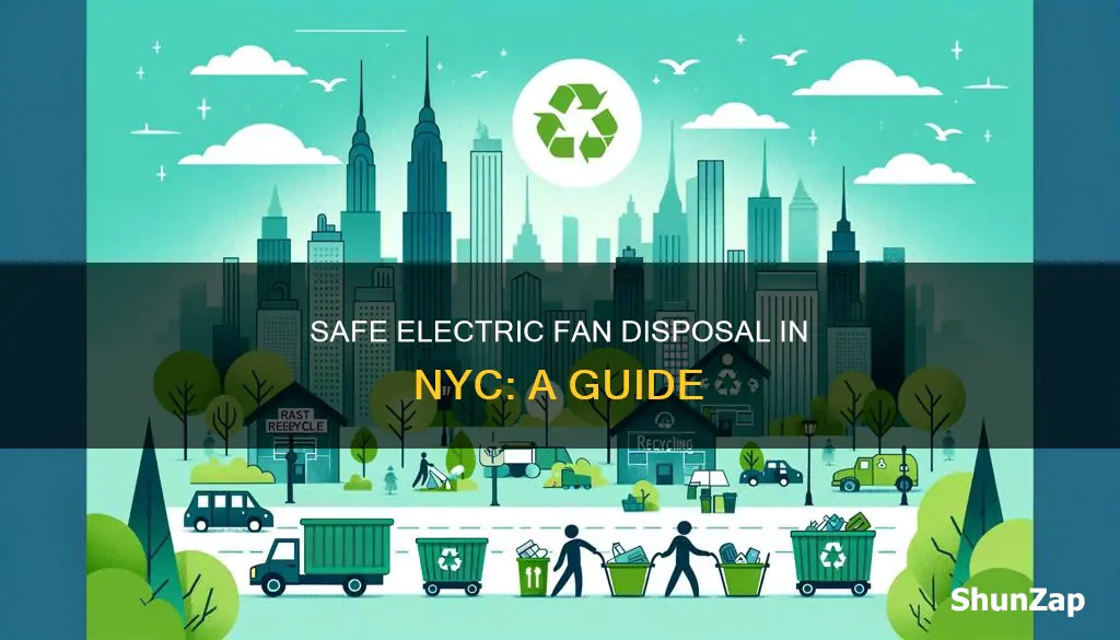 how to dispose of electric fans nyc