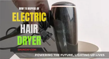 Dispose of Your Hair Dryer the Right Way
