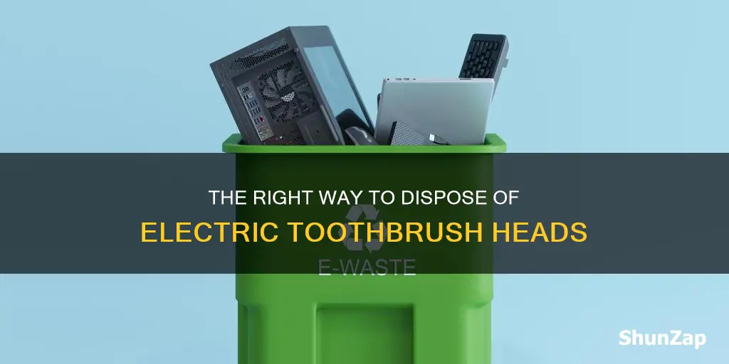 how to dispose of electric toothbrush heads