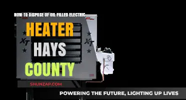 Safe Disposal Guide for Oil-Filled Electric Heaters in Hays County