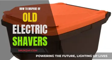 The Green Way to Dispose of Electric Shavers