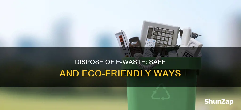 how to dispose of old electrical items