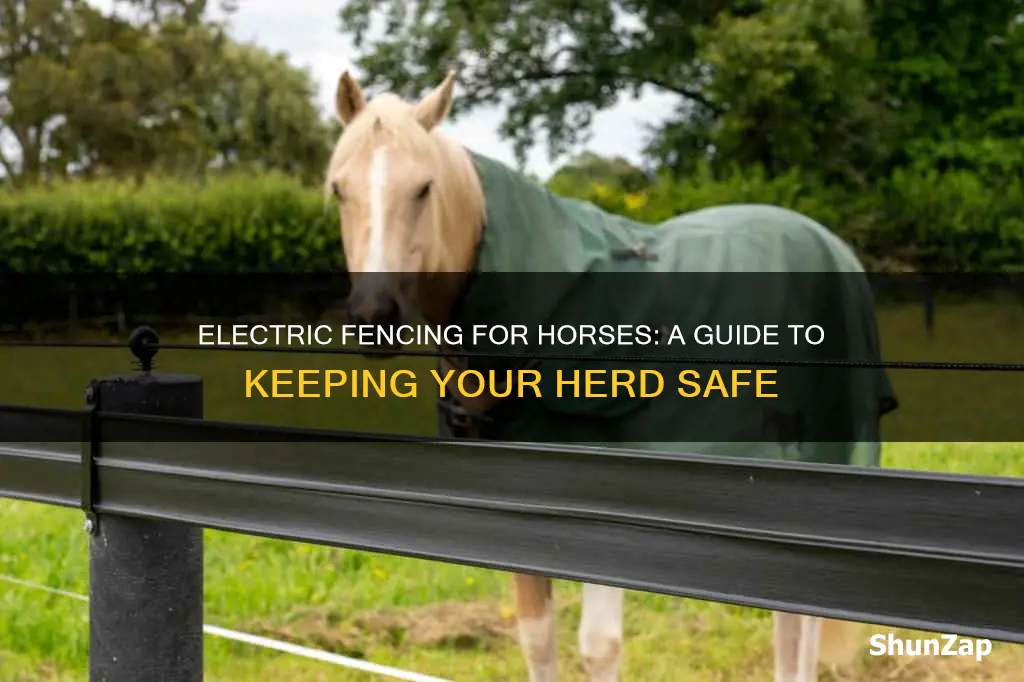 how to do electric fencing for horses