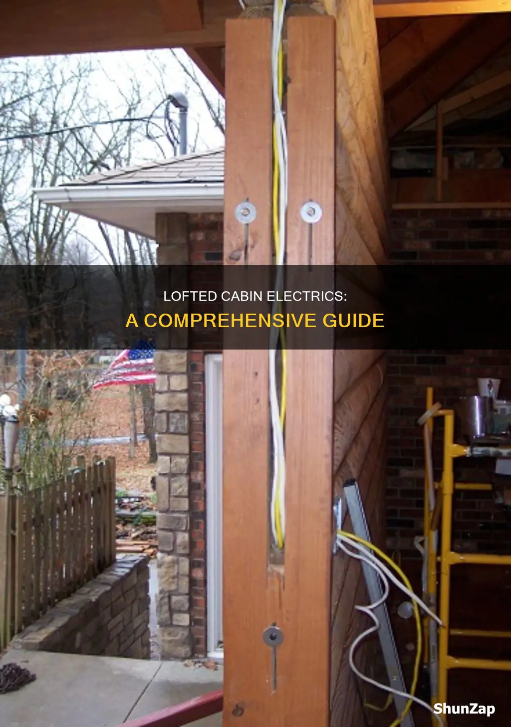 how to do electric in lofted cabin