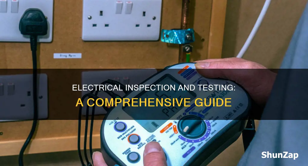 how to do electrical inspection and testing