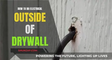 Electrical Work Outside Drywall: A Step-by-Step Guide
