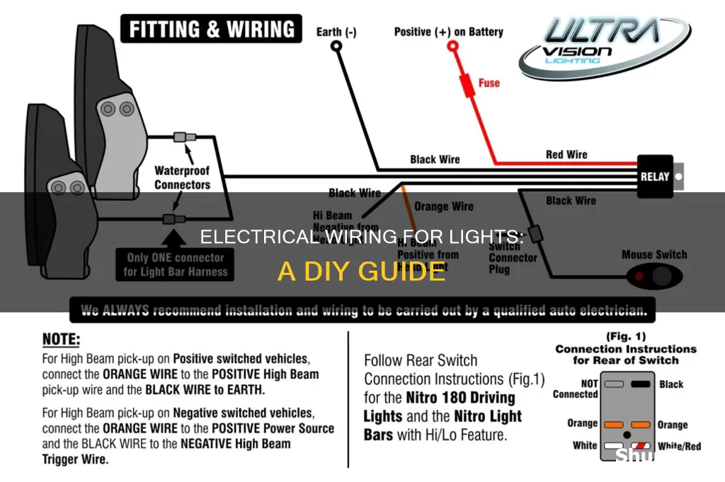 how to do electrical wiring for lights