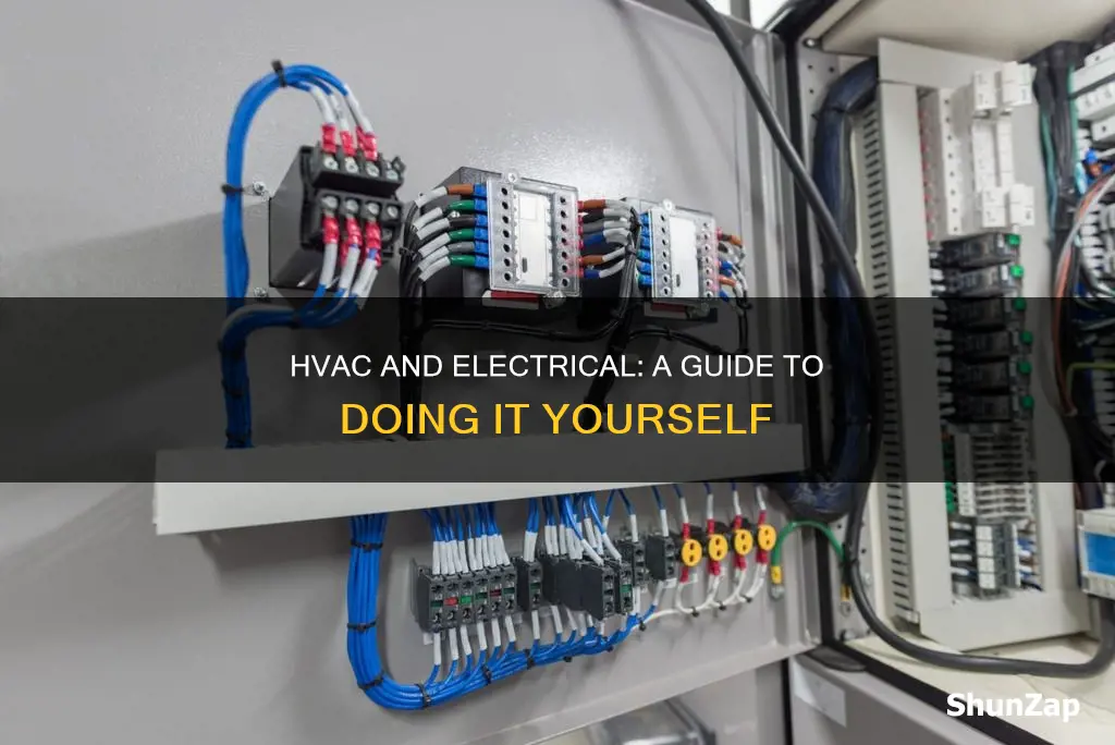 how to do electrician hvac and electrical
