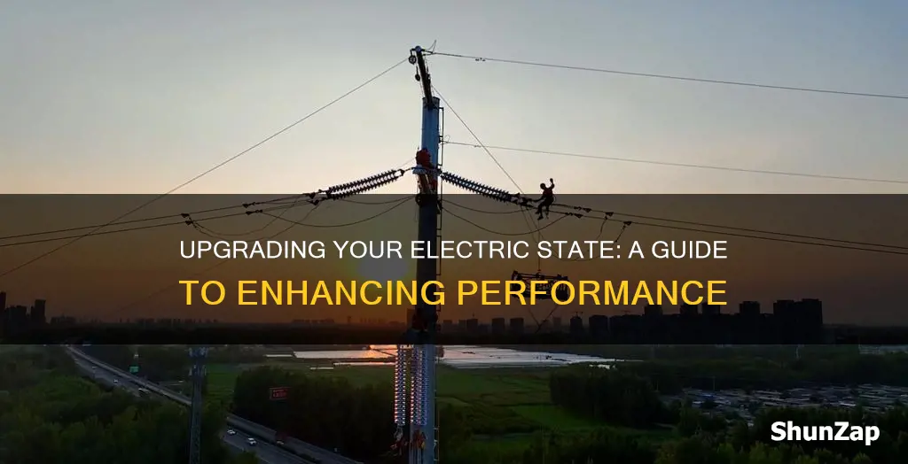 how to do upgrades in electric state