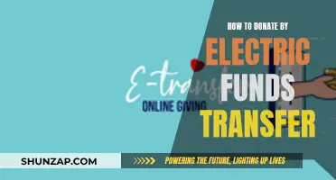 Transferring Donations: Easy Electronic Funds Transfers