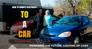 Power Up Your Ride: A Guide to Donating Electricity to Cars