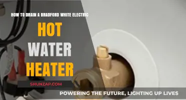 Draining Your Bradford White Electric Hot Water Heater: A Step-by-Step Guide