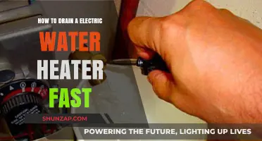 Quickly and Safely Drain Your Electric Water Heater: A Guide