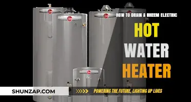 Efficiently Draining Your Rheem Electric Hot Water Heater: A Guide
