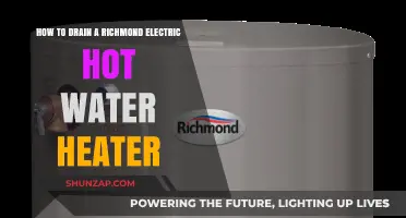 Draining Your Richmond Electric Hot Water Heater: A Step-by-Step Guide