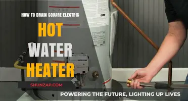 Efficiently Draining Your Square Electric Hot Water Heater: A Guide