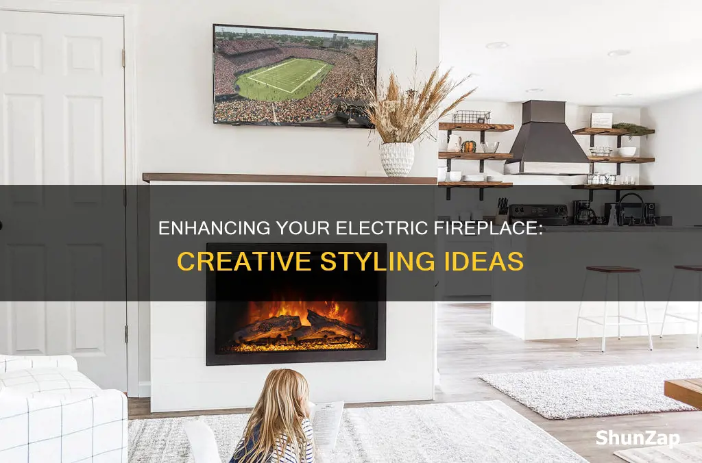 how to dress up an electric fireplace