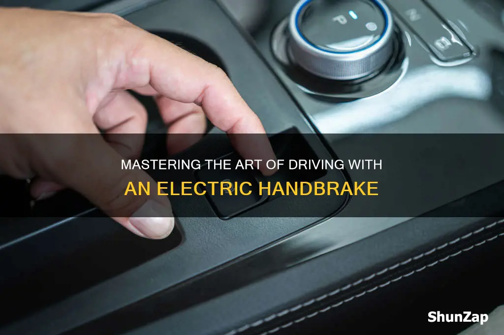 how to drive a car with electric handbrake
