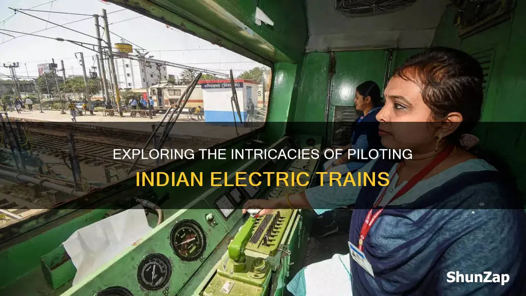 how to drive a indian electric train