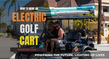 Golf Cart Driving: Electric Style