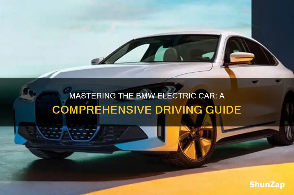 how to drive bmw electric car