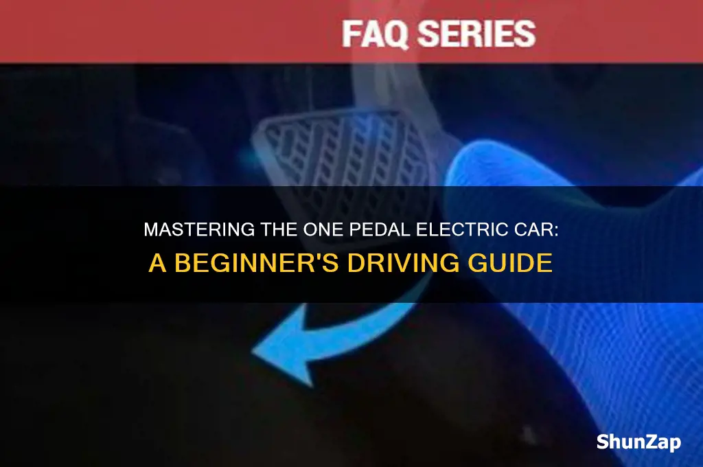 how to drive one pedal electric car