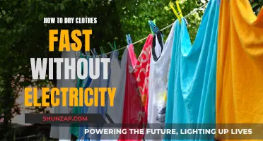Quick-Drying Clothes: No Electricity, No Problem