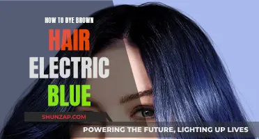 Transform Brown Hair to Electric Blue: A Step-by-Step Guide