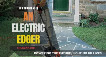 The Perfect Edge: Using an Electric Edger